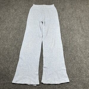 Zara Baby Blue Woman Casual Sweatpants Size Small Full Flare Leg‎
